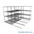 Sliding Wire Shelving, 102" W x 78" D x 95" H, 24" Shelf Depth, 3 Rows, Corrosion Resistant Zinc