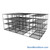 Sliding Wire Shelving, 193" W x 78" D x 95" H, 24" Shelf Depth, 3 Rows, Chrome