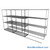 Sliding Wire Shelving, 152" W x 38" D x 78" H, 18" Shelf Depth, 1 Row, Corrosion Resistant Zinc