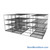Sliding Wire Shelving, 179" W x 78" D x 95" H, 24" Shelf Depth, 3 Rows, Chrome