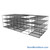 Sliding Wire Shelving, 253" W x 78" D x 95" H, 24" Shelf Depth, 3 Rows, Corrosion Resistant Zinc