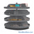 Rotating Hardware Bin, 17" W x 17" D x 17" H, 5 Revolving Shelves, 5 Compartments Per Shelf