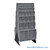 Hardware Bin Rack 23.63''W x 20.25''D x 57''H - QFS248-76GY-C