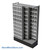 Sliding Storage Cabinets, 180 Tilt-Out Bins, White