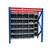 Pallet Rack Storage Bins, 96" W, 18"W x 20"D x 14.5"H - 45 Bins