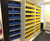 Mobile Bin Rack, 112" W x 68" D x 83.75" H