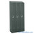 Metal Locker, 36'' W x 12'' D x 78'' H, 3 Columns, 1 Tier, Sloped Top, Combination Lock (Included)