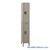 Storage Locker, 15" W x 12" D x 78" H, 1 Column, 2 Tiers, Assembled