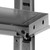 Bin Storage Rack, 36" W x 24" D x 87" H, No Bin Fronts, (16) 9@ 12" x 12", 6@ 18" x 12", 1@ 36" x 12" Openings, No Doors