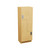 Plastic Laminate Lockers, 15" W x 24" D x 58" H, 24" Column Width, 2(Z-Style) Tiers, Padlock Hasp