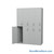 Double Tier Locker, 42'' W x 16'' D x 60'' H, 8 Lockers, 4 Columns, Left Hinge
