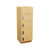 Box Lockers, 24'' W x 24'' D x 44'' H, 5 Lockers, 5 Tiers, Padlock Hasp
