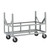 Mobile Pipe Rack, 24" W x 36" D x 34" H, 6" Phenolic Casters
