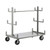 Mobile Pipe Rack, 48" W x 24" D x 51" H, Without Casters