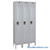 Medical Locker, 36'' W x 18'' D x 78'' H, 3 Lockers, 3 Columns, 1 Tier, Key Lock, Assembled
