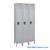 Medical Locker, 36'' W x 18'' D x 78'' H, 3 Lockers, 3 Columns, 1 Tier, Padlock Hasp, Unassembled