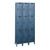 Metal Storage Locker, 36'' W x 15'' D x 78'' H, 3 Columns, 3 Tiers, Padlock Hasp, Unassembled