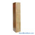 Wood Locker, 12" W x 18" D x 72" H, 1 Column, 3 Tiers, No Base, No Molding