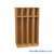 Wooden Storage Locker, 48" W x 24" D x 83.63" H, 12" Locker Width, 4 Lockers, 1 Upper Shelf, No Lower Shelf