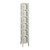 Expanded Metal Locker, 12" W x 18" D x 78" H, 1 Column, 1 Tier, Combination Lock, Assembled