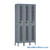 Expanded Metal Locker, 45" W x 21" D x 78" H, 3 Columns, 1 Tier, Padlock Hasp, Assembled