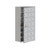 Cellphone Storage Lockers, 24" W x 9.25" D x 42" H, No Cabinet Included, Surface Mount, 21 Compartments