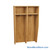 Wall Locker, 36" W x 16" D x 60" H, 2 Columns