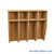 Wall Locker, 48" W x 16" D x 42" H, 4 Columns
