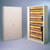 Tambour Door Storage Cabinet, 48" W x 83" H