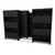 Flipper Door Cabinets on Tracks, 156" W x 56" D x 89.75" H, 4 Stationary Cabinets, 2 Moveable Rows