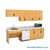 Breakroom Cabinets, 9" Wide - Option 4 Break Room Layout Breakroom Cabinets, 9" Wide - Option 4 Break Room Layout
