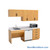 Breakroom Cabinets, 7" Wide - Option 2 Break Room Layout Breakroom Cabinets, 7" Wide - Option 2 Break Room Layout