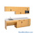 Breakroom Cabinets, 9" Wide - Option 6 Break Room Layout Breakroom Cabinets, 9" Wide - Option 6 Break Room Layout