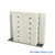 Sliding Flipper Door Cabinets, 112" W x 32.25" D x 93.5" H, Binder Storage, 36" Cabinet Width, 6 Levels