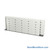 Sliding Flipper Door Cabinets, 260" W x 32.25" D x 93.5" H, Binder Storage, 42" Cabinet Width, 6 Levels