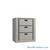 Rotary File Cabinet, 36.5" W x 25" D x 42" H, Starter Unit, File Drawers