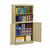 Bookcase Cabinet, Includes Extra Shelf, Includes Rolling Dolly