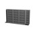 Mobile File Storage, 224" W x 28.5" D x 78.5" H, Letter Documents
