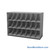 Stackable Metal Shelves, 48" W x 16.25" D x 33" H, Legal Size, 3 Levels, Fixed Welded Dividers