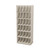 Stackable Metal Shelves, 48" W x 16.25" D x 33" H, Legal Size, 3 Levels, Fixed Welded Dividers