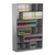 Slanted shelving, 32.5" W x 14" D x 34.25" H, 3 Levels, Legal Storage