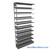 Letter-Size File Shelving, 48" W x 12" D x 97.25" H, Single-Sided Adder Unit