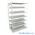 Letter-Size File Shelving, 42" W x 24" D x 64.25" H, Double-Sided Adder Unit