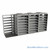 Legal Sliding File Shelves, 196" W x 66.5" D x 83.75" H