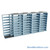 Legal Sliding File Shelves, 214" W x 49.5" D x 95.75" H