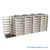 Legal Sliding File Shelves, 214" W x 66.5" D x 83.75" H
