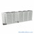 Sliding File Shelves, 296" W x 41" D x 83.75" H