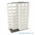Sliding File Shelves, 76" W x 41" D x 95.75" H