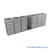 Sliding Box Shelving Storage Systems, 298" W x 53" D x 93.75" H, 7 Stationary Rows, 42" Shelf Width, 2 Moveable Rows