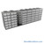 Sliding Box Shelving Storage Systems, 249" W x 53" D x 81.75" H, 8 Stationary Rows, 30" Shelf Width, 2 Moveable Rows